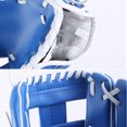thumbnail image 2 of OUNONA Thicken Infield Pitcher Baseball Gloves for Sports Use Blue PU PVC Durable Infielder's Glove 12.5 Inch, 2 of 8
