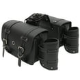 thumbnail image 1 of 1Pair Universal Motorcycle Saddlebag Motorbike Side Luggage Storage Tool Pouch, 1 of 8