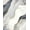 Gray White Gold, Pattern 19, variant on ODIKA 8'x10' Washable Area Rug Durable, Non-Slip Extra Large Abstract Neutral Interlocking Brushstroke Motifs for Living Room, Under Sectional, Family