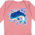 thumbnail image 4 of Inktastic Cute Whale Shark Boys or Girls Long Sleeve Baby Bodysuit, 4 of 5