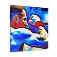 thumbnail image 2 of Boxing in Digital Color - Canvas, 2 of 10