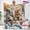 cat3, variant on JYK Soft Plush Flannel Blanket Quilt Style Multi-Colored Sleeping Cats Winter Bed Throw Blanket 30X40inch