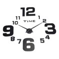 thumbnail image 1 of Reloj de pared Genérico Decorativo Negro Clásico, 1 of 1