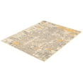 thumbnail image 4 of eCarpetGallery Modern Living Room Area Rug, 6'7" x 9'6", Yellow, Azure, 4 of 9