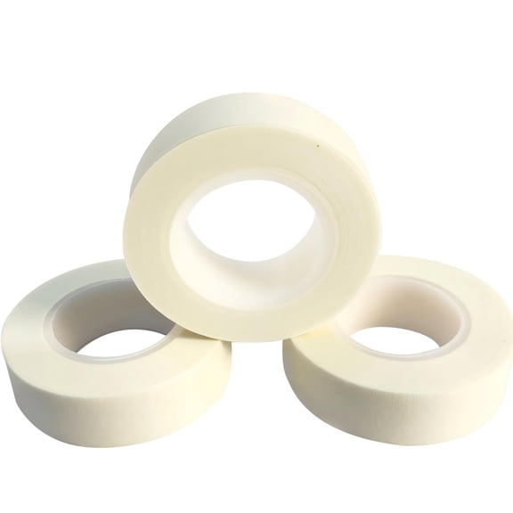 JOBOJO Strong Adhesion Masking Tape Off-White 3/4 Inch x 21 Yard 3 Rolls