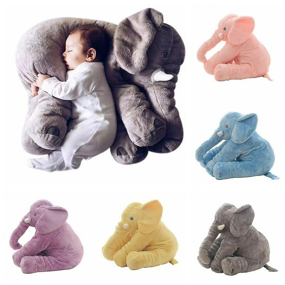 Large Soft Cute Pillow Plush Stuffed Elephant Animal Toy Kids Gift