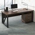 thumbnail image 2 of Executive Setup Office Desk Reception European Dark Storage Computer Desks Student Study Escritorios De Ordenador Furnitures My Lux Decor Round, 2 of 33