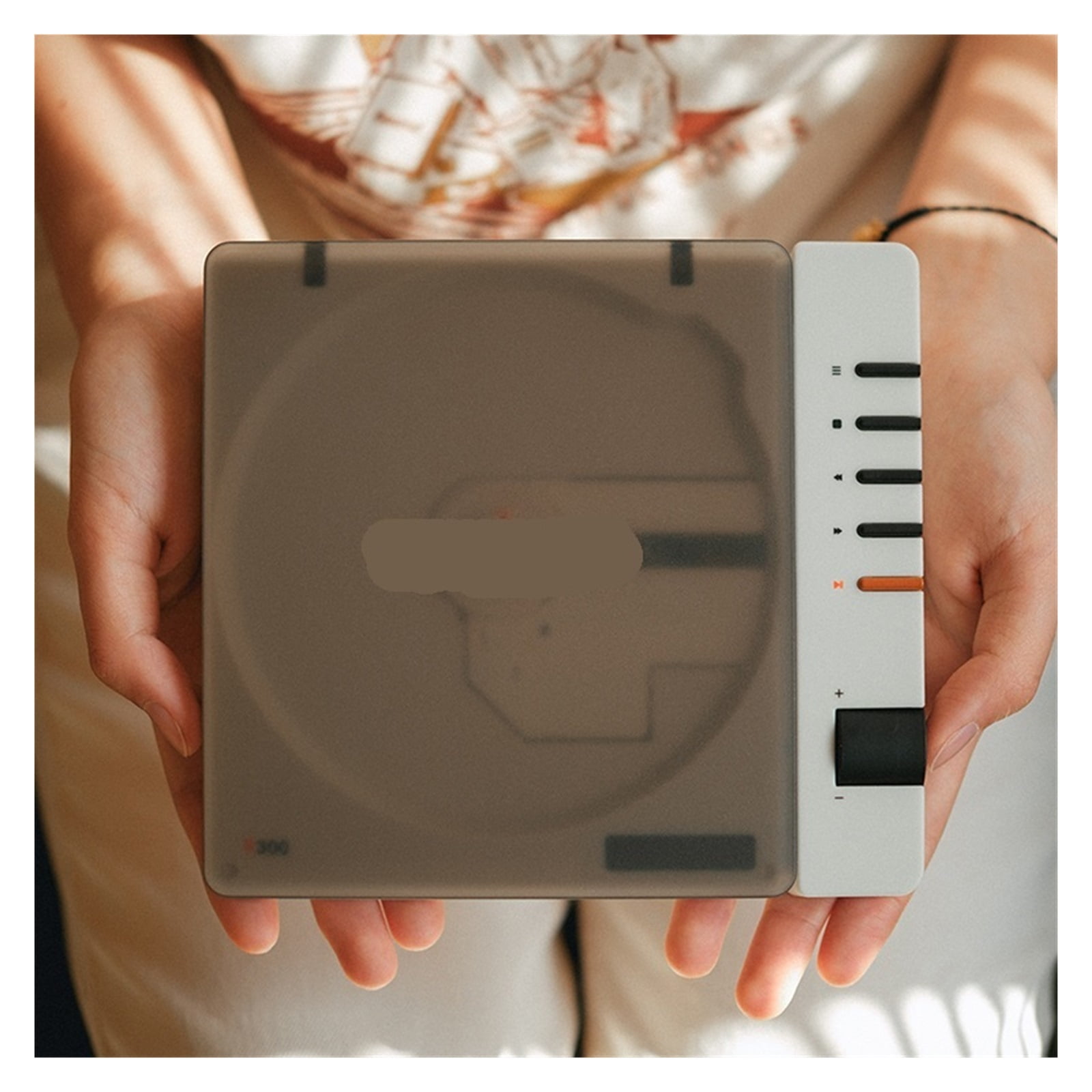 HIFI Portable CD Player Bluetooth 5.3 Digital Optical Output Audiophile Audio Player ,Multi-Functional