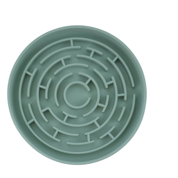 QXFBJOQH Pet General With Suction Cups Slow Eating Bowl Feeding Pet Bowl