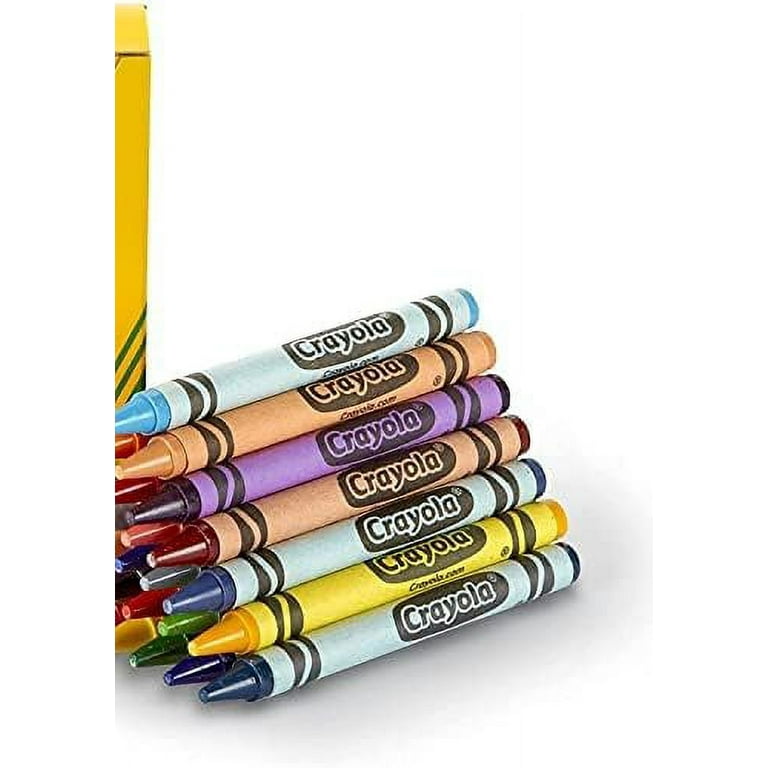 975 Supply 24 Pack Crayons, Classic Colors, Crayons for Kids, School Crayons, Assorted Colors - 24 Crayons per Box - 1 Box