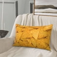thumbnail image 5 of Easygdp Yellow tortilla Pillowcase, Cool Pillowcase, Lightweight, Breathable, Skin Friendly Pillowcase, Hidden Zipper (No pillow core)-16"x24", 5 of 6