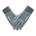 thumbnail image 2 of Outfmvch Gants Thermiques Hommes Gants d'Hiver pour Hommes Femmes - Écran Tactile Temps Froid Gants Tricotés Thermiques Chauds pour Course Conduite Randonnée Ski Gants Femmes Imperméables Bleu Taille Unique, 2 of 3