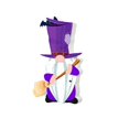 thumbnail image 1 of Halloween Acrylic Decoration Colorful Dwarf Goblin Home Decoration, 1 of 1