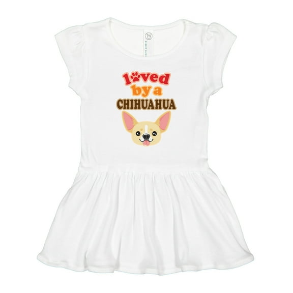 Inktastic Chihuahua Dog Lover Girls Toddler Dress