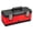 Red/Black, variant on JACK BOSS Metal Tool Box Steel 16" Inch Tool Organizer Box Durable Portable Tool Storage with Double-Lock Toolbox