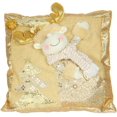 thumbnail image 1 of Funda de cojín de Navidad brillar 44x44 dorada decorativa de Navidad (Alces de Navidad), 1 of 5