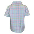 thumbnail image 4 of Unique Baby Boys Plaid Easter Collared Pullover Polo Shirt (2t, Plaid), 4 of 5