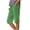 Green, variant on Dursoulink High Waist Period Panties for Women - Large Size Menstrual Briefs, Soft Breathable Proof Hip Lifting Base Layer 3 Pack