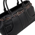 thumbnail image 5 of Montana West Multi-way Crossbody Bag with Removable Leopard Strap,Black, 5 of 7
