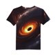 thumbnail image 5 of Camiseta de manga corta crop top estilo niños estrella impresión cuello redondo casual para chicos chicas chicos camiseta de manga corta, 5 of 5