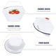 thumbnail image 2 of ColoMX Sopa de hierro esmaltado Tazón de fideos Cocina Cocina Fideos Bowl Home Kitchen Supply, 2 of 8