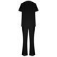 thumbnail image 2 of TaTaai Women Short Sleeve V-Neck Nursing Scrub Set Solid Color with Pockets Medical Uniform Top & Bottoms Ladies Clinic Work Daily Wear Soft Breathable No Fading Versatile Outfit Gift, 2 of 7