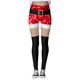 thumbnail image 1 of Gibobby Leggings deportivos mujer Pantalones estampados de Navidad personalizados para mujer, mallas ajustadas personalizadas para mallas para correr(Rojo,CH), 1 of 5