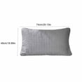 thumbnail image 3 of Wdhugt Fiber Pillow Core Hotel Collection Bed Pillows Standard / Queen Size Set Of 1 - Original Down Alternative Pillow for Sleeping - Bedding for Back, Stomach Or Side Sleepers Pillowcase 19X30 In, 3 of 9