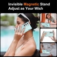 thumbnail image 7 of For Samsung Galaxy S26 + 5G Case (Compatible With MagSafe)  With Invisible Magnetic Metal Kickstand Ring Holder Four Corner Airbag Anti Fall Protective Cover,Blue,For Galaxy S26+ (5G), 7 of 7
