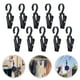 thumbnail image 4 of GOOHOCHY 10pcs Ganchos giratorios Gancho de lavadero Clip de plástico de plástico 360 ° Pin giratorio, 4 of 8