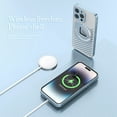thumbnail image 4 of ELEHOLD Luxury Magnetic Case for iPhone 14 Pro Max 6.7", Hybrid Alloy Case Compatible with MagSafe Wireless Charging Slim Lightweight Shockproof Rugged Case,Black, 4 of 9