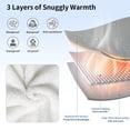 thumbnail image 3 of Baby Car Seat Cover, Caveen Windproof Car Seat Canopy for Winter, Grey, 3 of 8