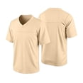 thumbnail image 5 of Pretxorve Kids Boys Girls Short Sleeve Shirts Summer V Neck Solid Fast Dry Mesh Sport Uniform Tee Sizes 3-15Y, 5 of 5
