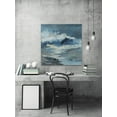 thumbnail image 3 of Parvez Taj "Camouflage Blue Waves" Painting Print on Wrapped Canvas, 3 of 7