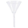 thumbnail image 1 of EeaseMX Cristalería de laboratorio, química analítica, embudo de alimentación para líquidos o sólidos, embudo triangular grueso, resistente a altas temperaturas, herramienta de 40 mm, 1 of 7