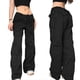 thumbnail image 2 of Pantalones Cargo para mujer, pantalones holgados de estilo occidental para chica, pantalones holgados de moda de cintura alta, pantalones Vintage Prendas para la parte inferior del cuerpo 2XL Sonducket AP014376-05, 2 of 6