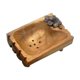 thumbnail image 4 of Jabonera de madera, bandeja para guardar jabón, contenedor rústico, decorativa, fácil de limpiar. Estilo C, 4 of 9