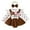 Brun, variante sur Combinaison à Bretelles à Manches Longues pour Bébés et Tout-Petites Filles, Imprimé Dessin Animé, Justaucorps, Nœud Papillon, Bandeaux, Ensembles, Tenue Fille 18 Mois, Vêtements Fille 3, Bodys pour Bébé, Gymnastique Filles à Manches Longues, Leo Rouge 3-6 Mois