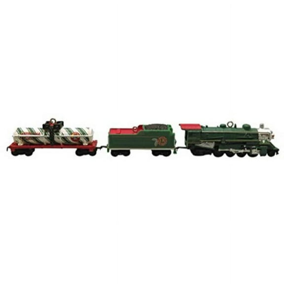 Hallmark Keepsake Holiday Railroad Lionel Trains 3 Mini Ornaments