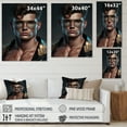 thumbnail image 4 of Designart Fashion Muscular Man With Sun Glasses III Canvas Wall Art, 4 of 5