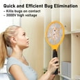 thumbnail image 3 of Electric Fly Swatter - Bug Zapper - 3000V Handheld Mosquito Killer - Fly, Insect Trap Racket for Indoor Outdoor Travel, Camping, 3 of 6