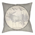 thumbnail image 4 of Artistic Weavers Lodge Cabin Moose Indoor/Outdoor Throw Pillow, 4 of 7