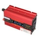 thumbnail image 2 of Inversor de Potencia de Onda sinusoidal modificada Sincero 420 W 12 V 220 V con pantalla LCD roja, 2 of 10