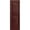 Burgundy, variant on Weatherbest  12 x 71 in. Raised Panel Exterior Decorative Shutters, Black