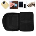 thumbnail image 2 of Document Bag, Fireproof Waterproof Portable Large Size Multi Layer File Organizer, Office Home Travel Bag for Photo Storage Diplomas Passports Laptops Cards[Black], 2 of 5