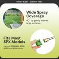 thumbnail image 4 of Sun Joe SPX3000-TPS 3 Pack Electric Pressure Washer Quick-Connect Spray 5-Tip Set, 2030 PSI, 4 of 11