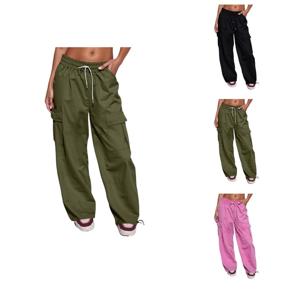 Women's Casual High Waisted Loose Wide Leg Pants for Comfortable Everyday Wear Ideal for Summer and Fall Activities