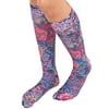 Celeste Stein Compression Socks, 20-30 mmHg-Regular-Fuchsia Floral