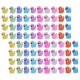thumbnail image 4 of 100pcs Miniature Ducks for Garden Decoration, Glowing Landscape Ornaments, Durable Realistic Design for Dollhouse & Micro Landscaping, 4 of 5