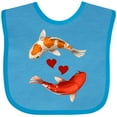 thumbnail image 3 of Inktastic Koi Carp Fish Japanese Boys or Girls Baby Bib, 3 of 4